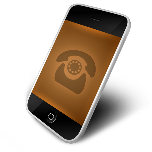Orange, phone icon Free download on Iconfinder